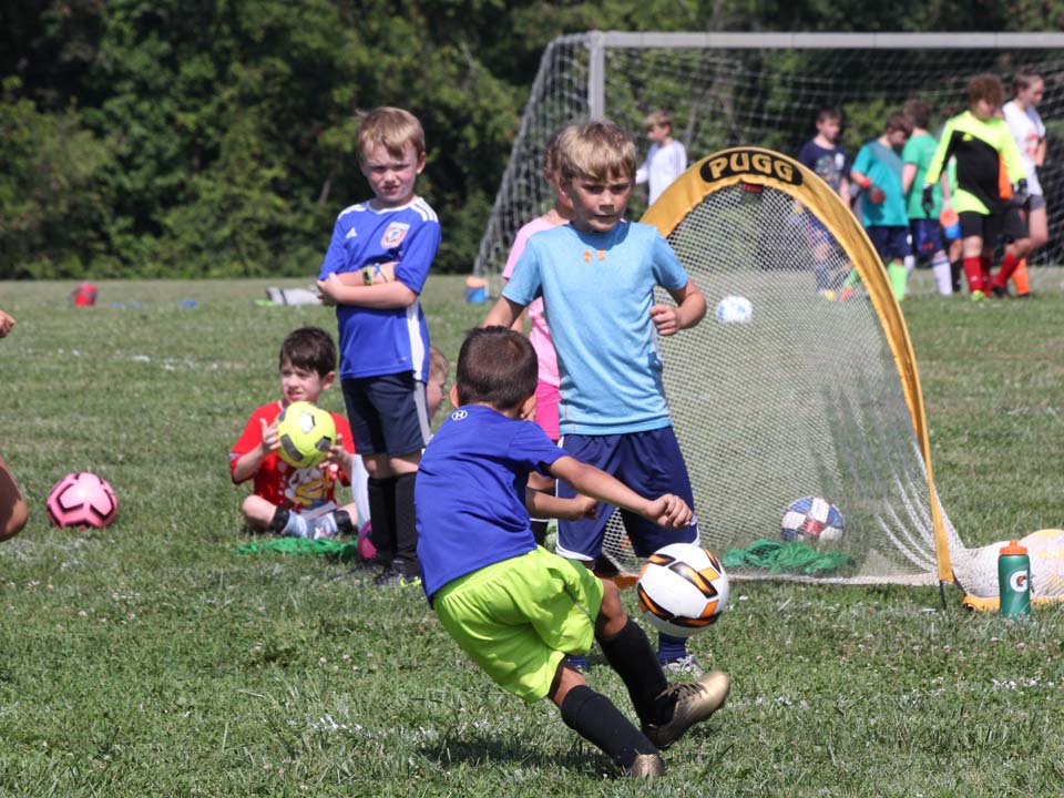 Soccer camps of boy and girls of all ages