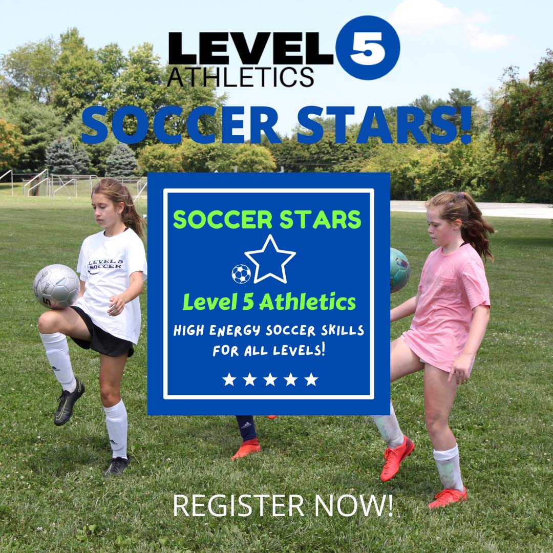 Level 5 Soccer Stars, soccer for 3-7 year-olds