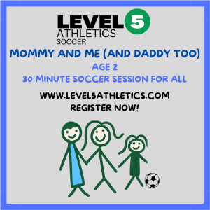 Mommy and Me and Daddy too, introduction to soccer for 2 year-olds